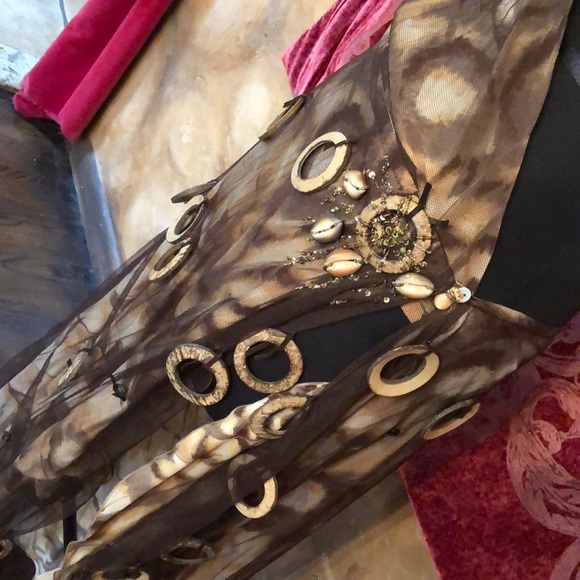 ⭐️⭐️⭐️⭐️⭐️2 Pc dress straight from couture runway show - Picture 4 of 8